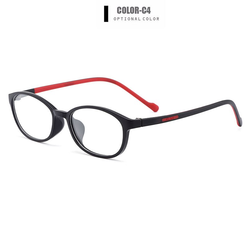 Gmei Men's Eyeglasses Ultralight Flexible Tr90 Small Face M8031 Full Rim Gmei Optical C4  