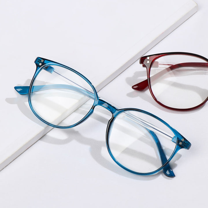 High-Definition Reading Glasses Unisex Ultralight Pc Frames Glasses Vision Care Eyewear +1.00~4.00 Reading Glasses Gootrades   