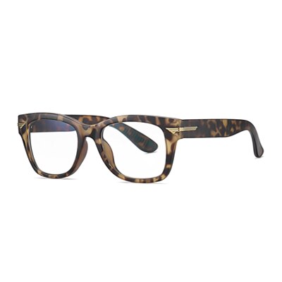 Ralferty Men's Eyeglasses Anti Blue Light D3393 Anti Blue Ralferty C2 Leopard  