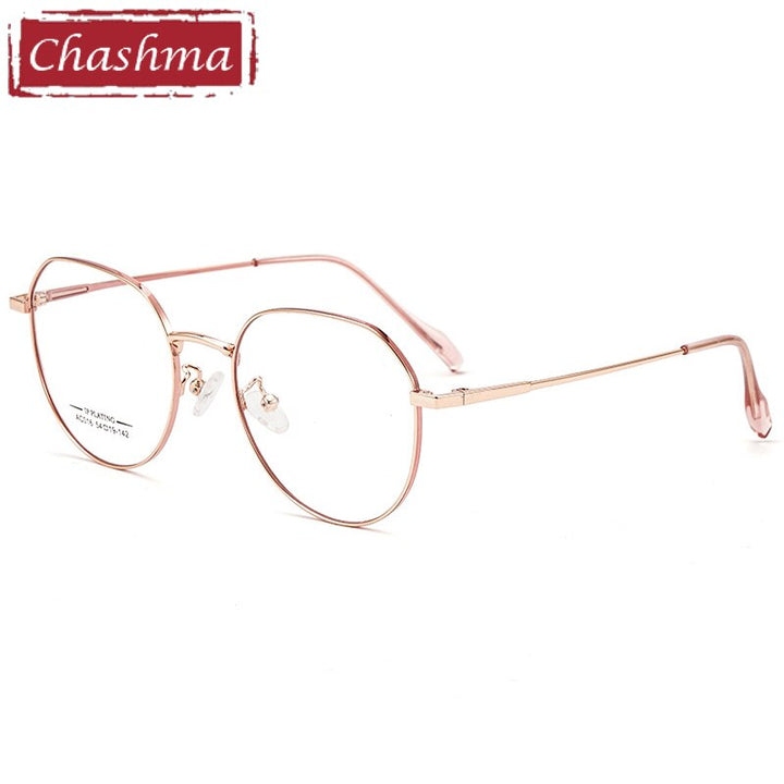 Chashma Ottica Unisex Full Rim Round Stainless Steel Eyeglasses Ac016 Full Rim Chashma Ottica   