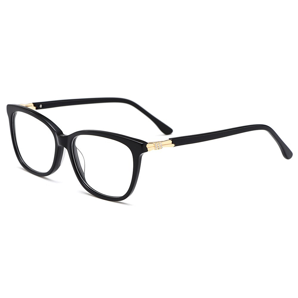 Women's Eyeglasses Acetate Alloy M22001 Frame Gmei Optical C1  