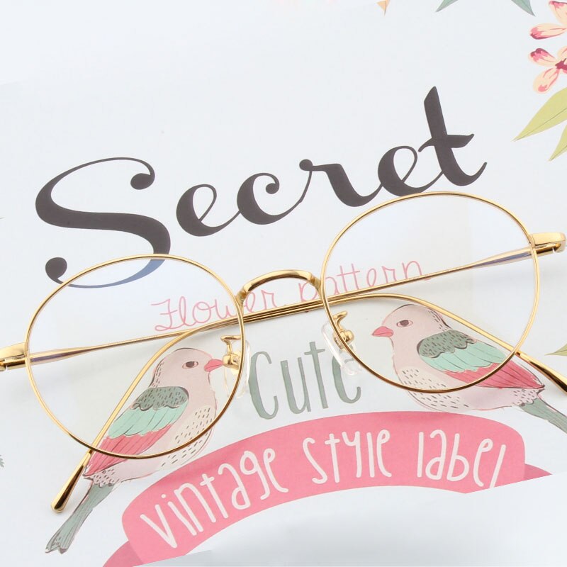 Muzz Unisex Full Rim Round Titanium Frame Eyeglasses 164044 Full Rim Muzz   