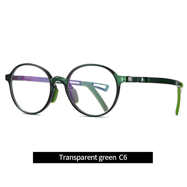 Reven Jate Kids' Eyeglasses 5115 Flexible Frame Reven Jate green  
