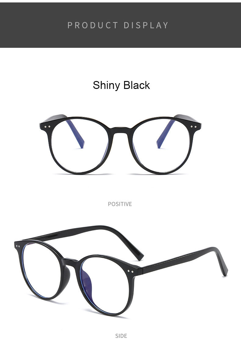 Hotony Women's Full Rim Round Acetate Frame Eyeglasses 3003 Full Rim Hotony   