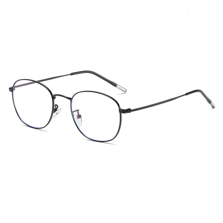 Hotony Unisex Full Rim Alloy Round Frame Eyeglasses 33006 Full Rim Hotony   