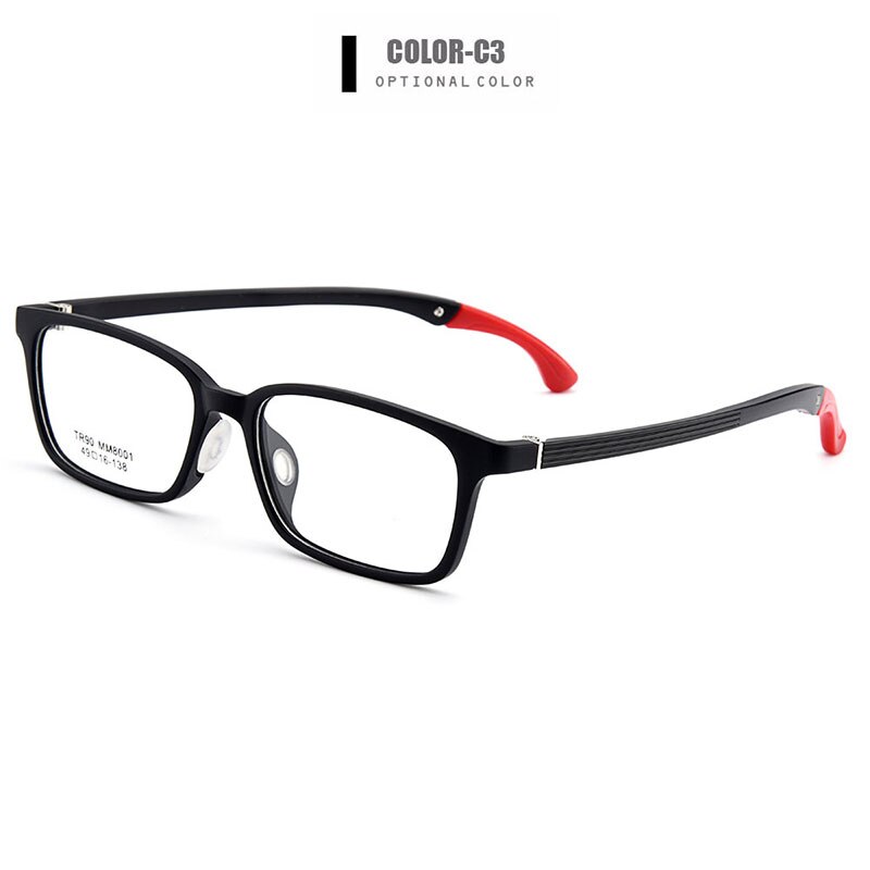 Women's Eyeglasses Ultralight Tr90 Frame M8001 Frame Gmei Optical C3  