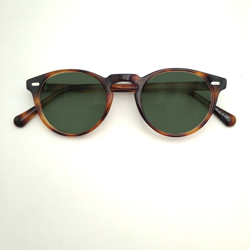 Unisex Polarized Sunglasses Acetate Full Rim Frame Customizable Lenses Sunglasses Yujo   