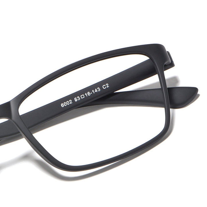 Reven Jate 6002 Unisex Eyeglasses Ultem Flexible Super Light-Weighted Frame Reven Jate   