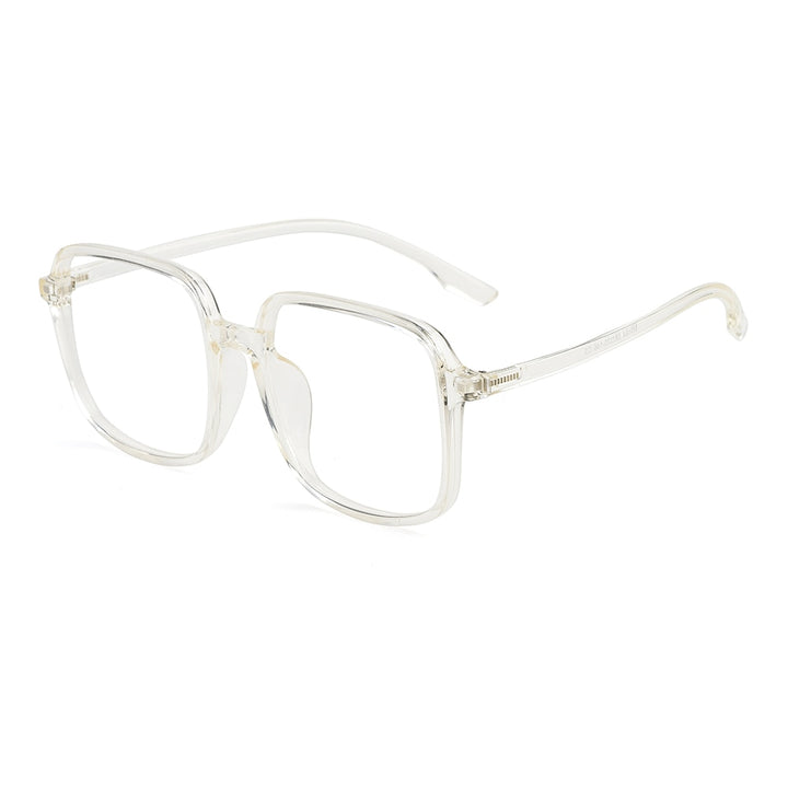 Unisex Eyeglasses Ultralight Tr90 Transparent Large Size M9164 Frame Gmei Optical C5  