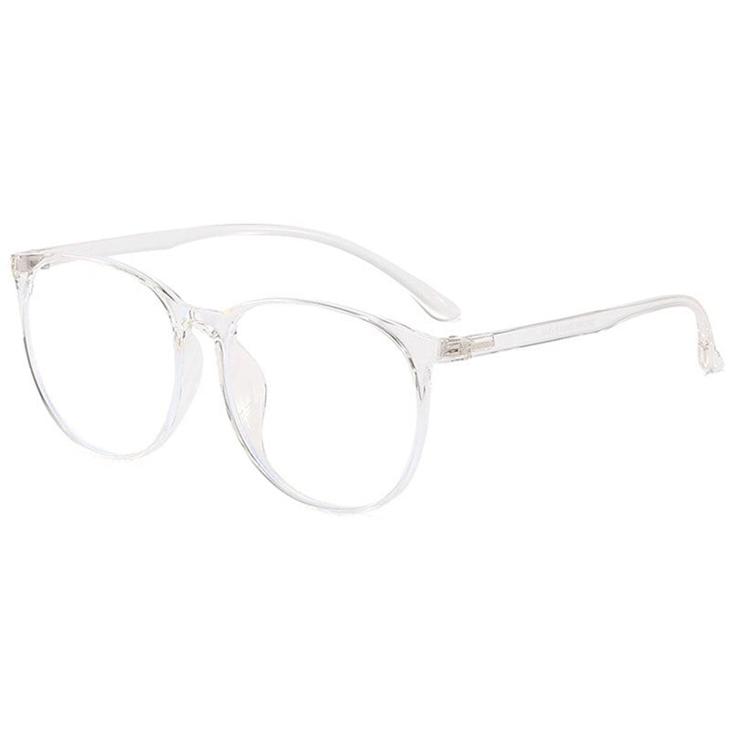 Hotony Unisex Full Rim TR 90 Resin Round Frame Eyeglasses 5703 Full Rim Hotony   