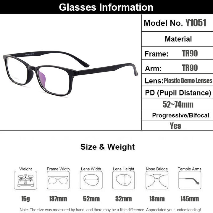 Women's Eyeglasses Ultralight Tr90 Frame 1051 Frame Gmei Optical   