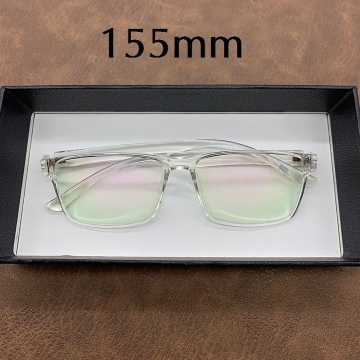 Unisex Reading Glasses 155mm Oversized Tr90 Big Full Rim Spectacles Reading Glasses Cubojue   
