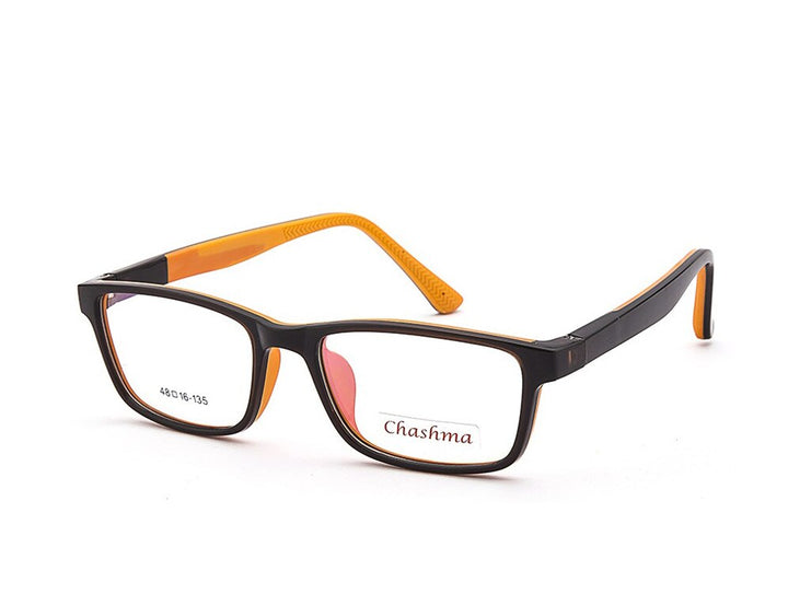 Kids' Eyeglasses 10 Years Old TR 90 Frame 908 Frame Chashma Orange  
