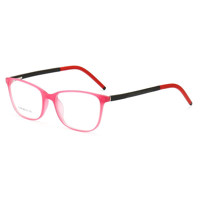 Hotochki Unisex Full Rim PC Plastic Resin Frame Eyeglasses 5799 Full Rim Hotochki Red  