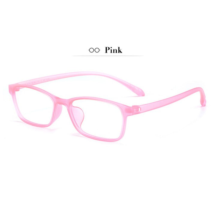 Hotochki Unisex Full Rim TR-90 Resin Frame Eyeglasses X1x2 Full Rim Hotochki WomenStyle-Pink  
