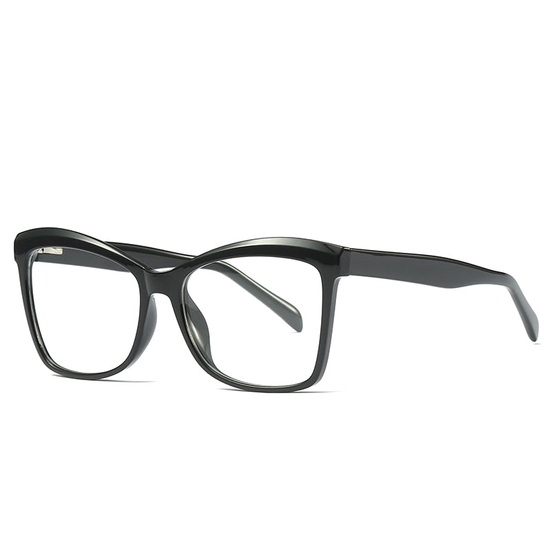 Women's Eyeglasses Acrylic Spring Hinges Tr90 Cp 2014 Frame Gmei Optical C1  