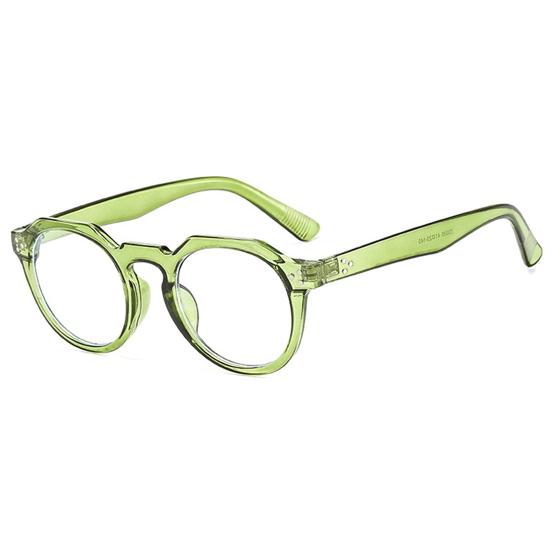 Hotochki Unisex Full Rim PC Plastic Resin Frame Eyeglasses 3395 Full Rim Hotochki green  
