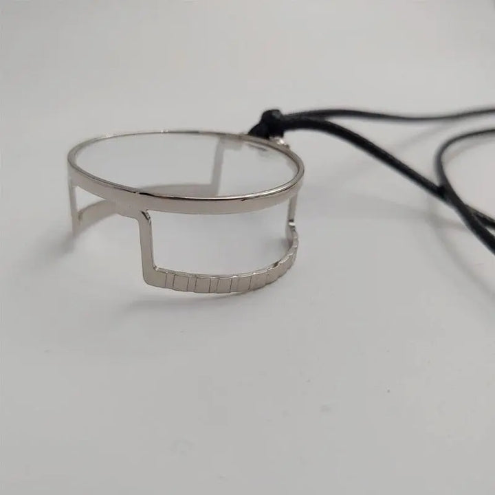 Y046 Set Yujo Unisex Full Rim Round Alloy Y046 Monocle | FuzWeb