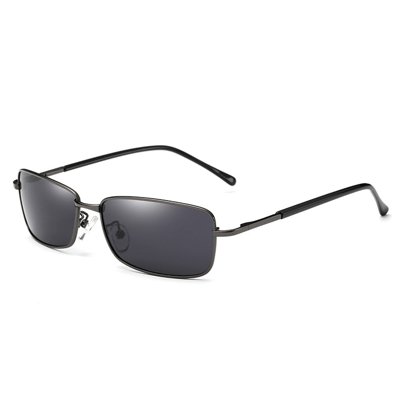 Aidien Unisex Full Rim Alloy Frame Myopic Lens Sunglasses 9126 Sunglasses Aidien Black (Gun Frame) 0 
