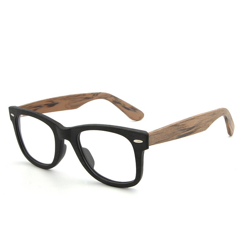 Aissuarvey Handcrafted Round Full Horn Rim Wooden Frame Eyeglasses Unisex Frame Aissuarvey Eyeglasses C86  