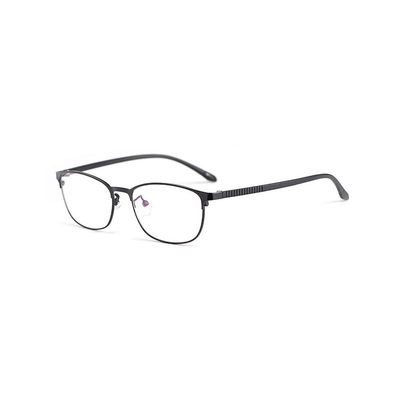 Hotony Women's Full Rim TR 90 Resin Alloy Square Frame Eyeglasses 3569 Full Rim Hotony black  