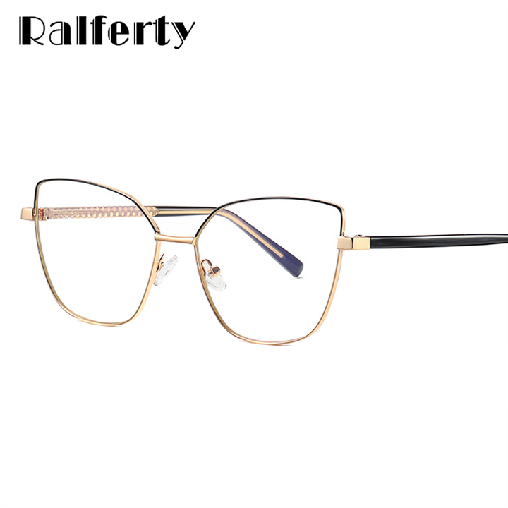 Ralferty Women's Eyeglasses Anti Blue Alloy 3002 Anti Blue Ralferty   