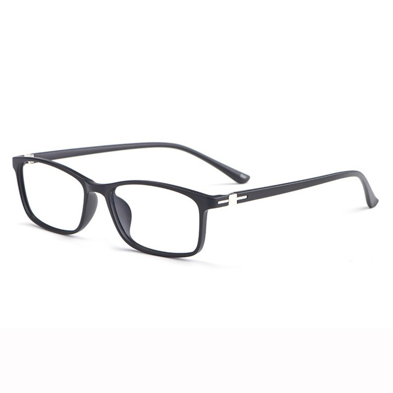 Hotony Women's Full Rim Square Acetate Frame Eyeglasses 6631 Full Rim Hotony Matte Black  