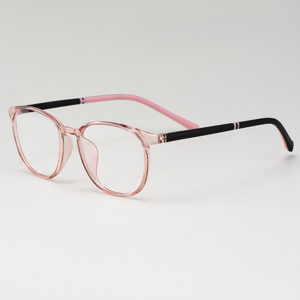Women's Eyeglasses Ultralight Tr90 Plastic Round M2064 Frame Gmei Optical C5  