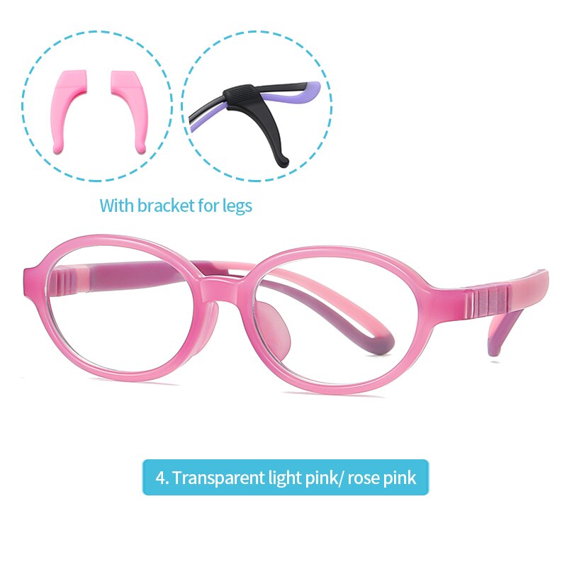 Reven Jate Kids' Eyeglasses 5116 Child Boys Girls Flexible Frame Reven Jate pink  