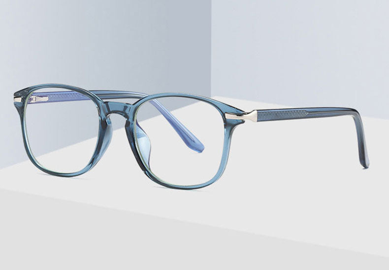 Hotony Unisex Full Rim TR 90 Square Frame Eyeglasses 2047 Full Rim Hotony   