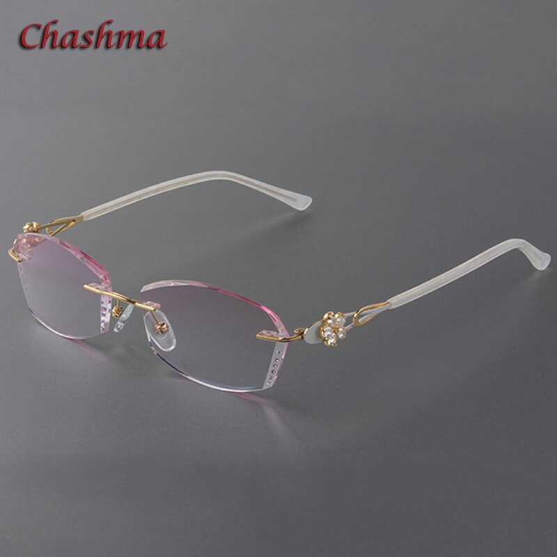 Chashma Women's Oval Titanium Eyeglasses – FuzWeb