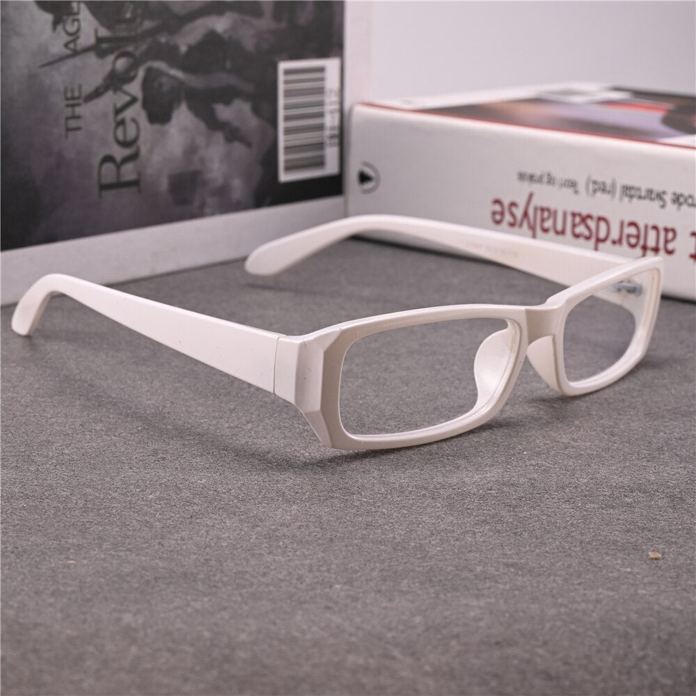 Unisex Reading Glasses Rectangular Lenses Plastic Frame Reading Glasses Vazrobe   