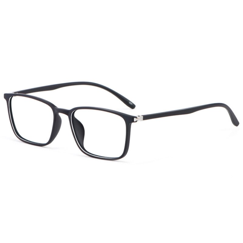 Yimaruili Unisex Full Rim TR 90 Resin Frame Eyeglasses 6633 Full Rim Yimaruili Eyeglasses Matte Black  