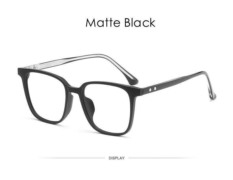 KatKani Unisex Full Rim Acetate Square Frame Eyeglasses 1008b Full Rim KatKani Eyeglasses   