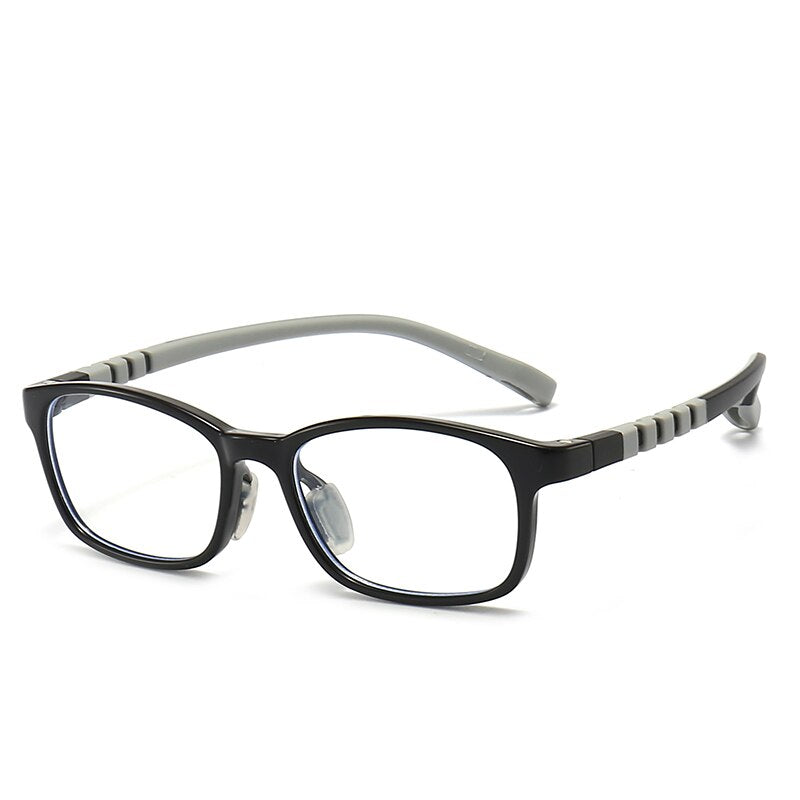 Oveliness Unisex Children's Full Rim Square Tr 90 Titanium Eyeglasses Trd107 Full Rim Oveliness   