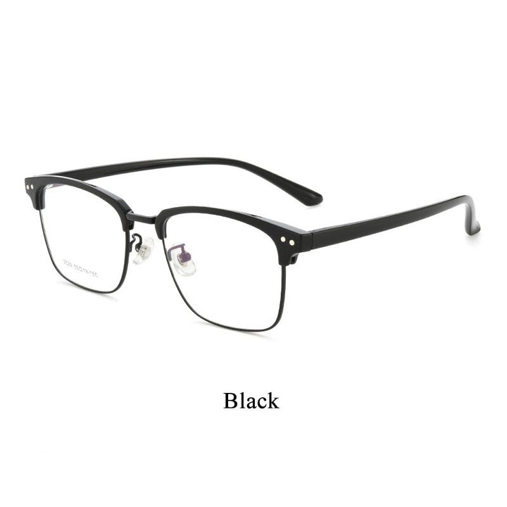 Bclear Unisex Eyeglasses Alloy Zt3529 Frame Bclear Black  