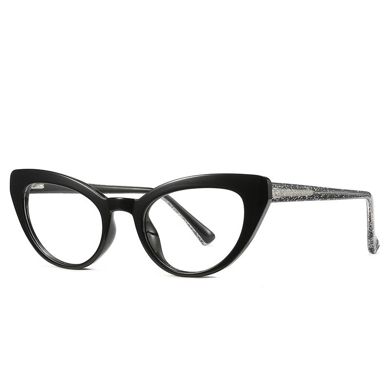 Gmei Women's Full Rim Cat Eye Tr 90 Acrylic Eyeglasses 2012 Full Rim Gmei Optical C1  