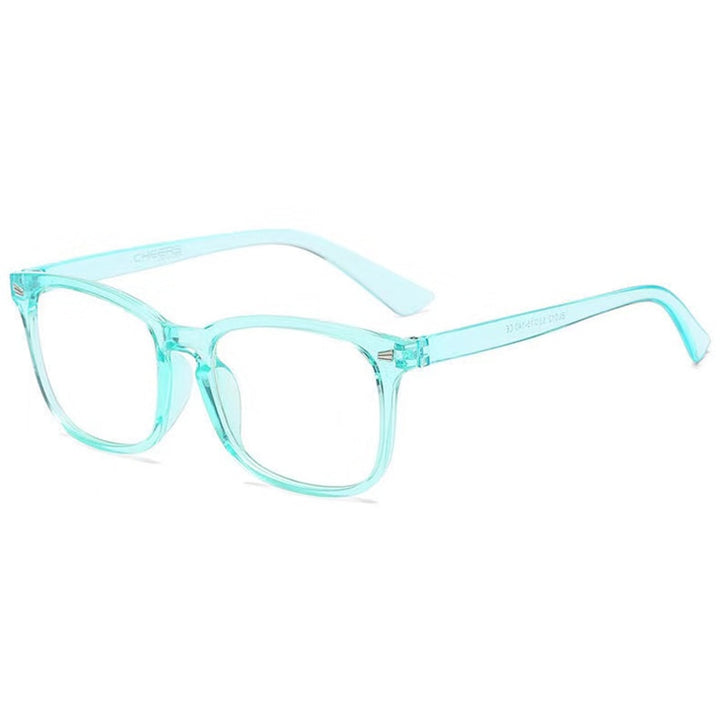 May Flower Blue Light Blocking Eyeglasses For Farsightedness Unisex Big Size Reading Glasses 0 To +4 Reading Glasses May Flower China 0 Blue