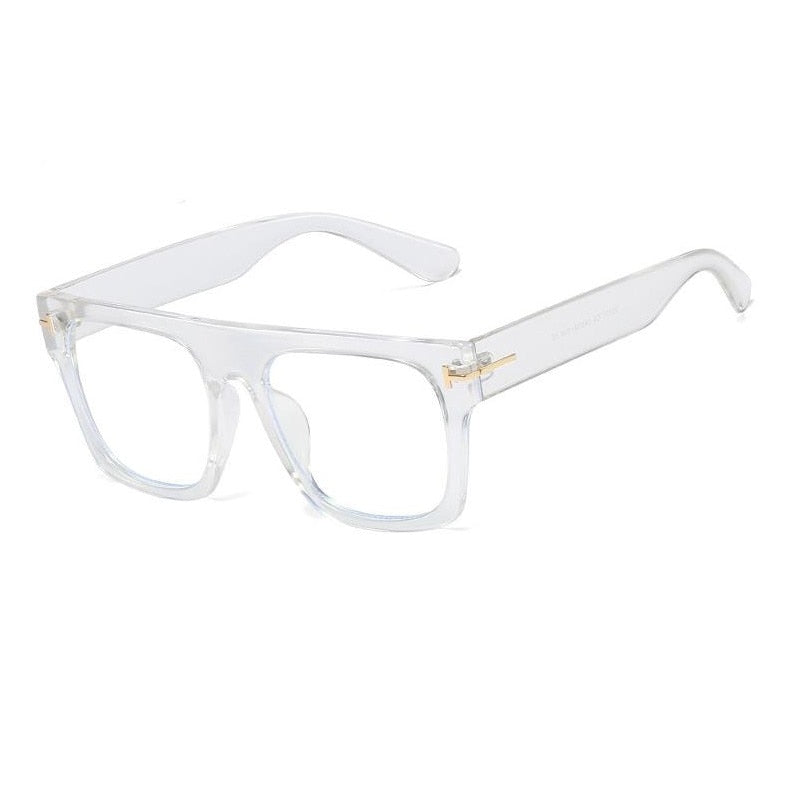 Unisex Reading Glasses  0 To +600 Square Frames Reading Glasses Cubojue 0 Clear 
