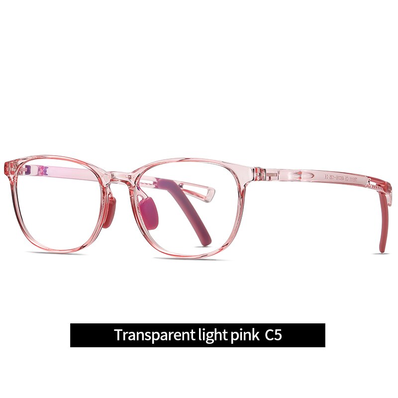 Reven Jate Kids' Eyeglasses 5111 Flexible Frame Reven Jate transparent pink  