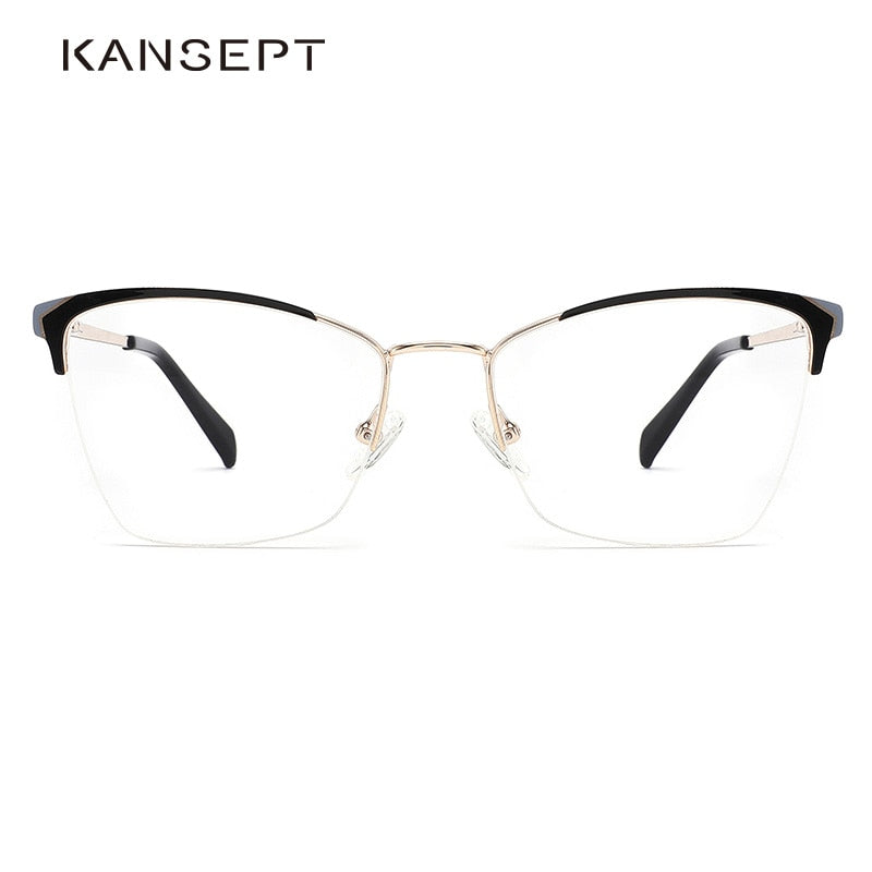 Women's Eyeglasses Metal Cat Eye Mg3661 Frame Kansept   