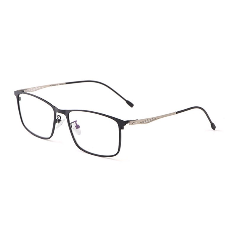 Hotochki Men's Full Rim Alloy Frame Eyeglasses 8835 Full Rim Hotochki black  