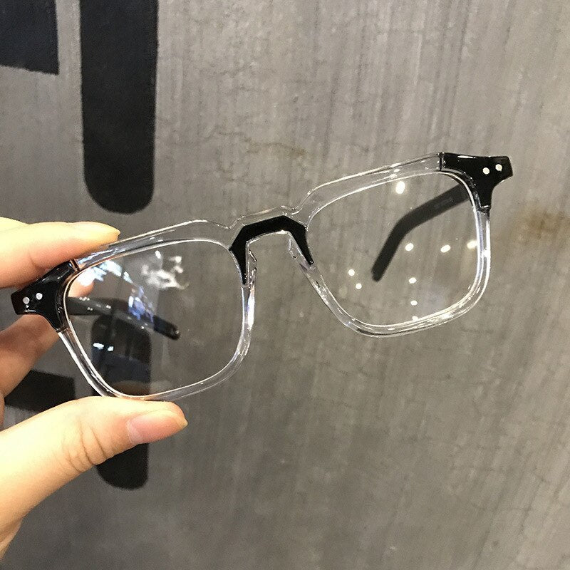 Unisex Reading Glasses Square Plastic Frame From 0 To 6.00 Reading Glasses SunSliver   