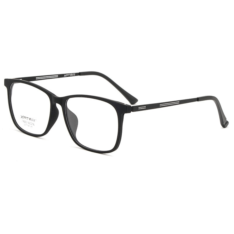 Yimaruli Men's Full Rim Titanium Square Frame Eyeglasses 9825 Full Rim Yimaruili Eyeglasses   