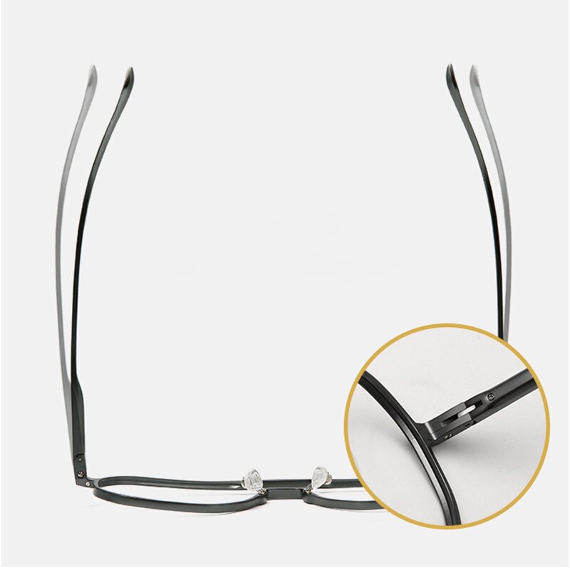 Unisex Eyeglasses Aviator Oversized Metal 8685 Frame Hdcrafter Eyeglasses   