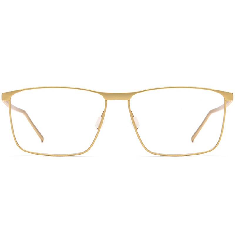 Unisex Full Rim Titanium Frame Eyeglasses Br18526 Full Rim Bclear   