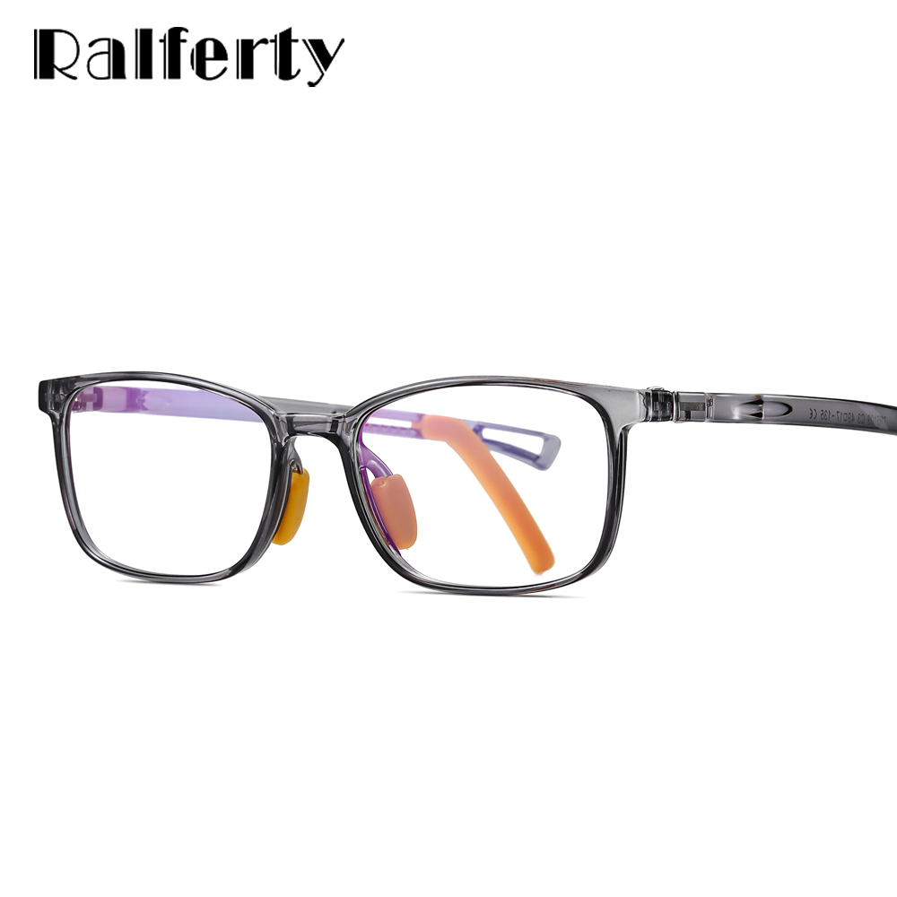 Ralferty Kids' Eyeglasses Flexible Tr90 D5109 Frame Ralferty   