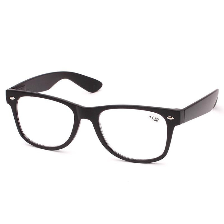 Hdcrafter Unisex Full Rim Square Acetate Frame Reading Glasses H9002 Reading Glasses Hdcrafter Eyeglasses   