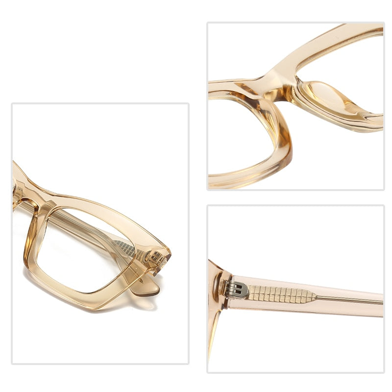 Gmei Women's Full Rim TR 90 Titanium Cat Eye Frame Eyeglasses 2016 Full Rim Gmei Optical   