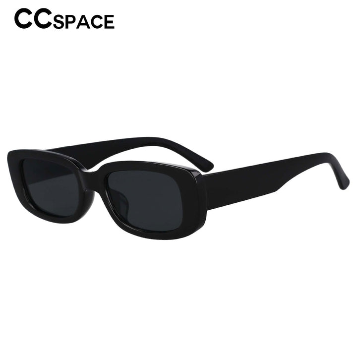 CCSpace Women's Full Rim Rectangle Resin Frame Sunglasses 53122 Sunglasses CCspace Sunglasses   